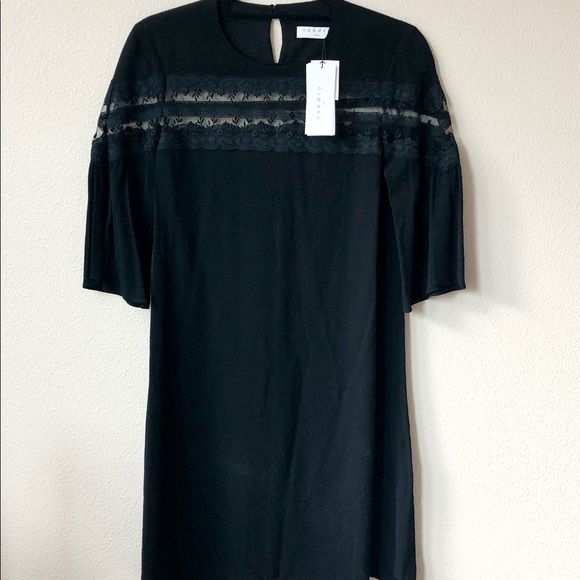 Sandro Black Dress - Picture 4 of 8